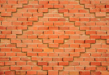 Fototapeta premium Textura de ladrillo, arquitectura, Malagón, Ciudad Real