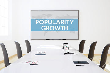 business office meeting popularity growth
