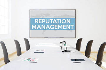 business office meeting reputation management