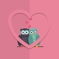 Fototapeta premium Love design. romantic icon. Colorful illustration