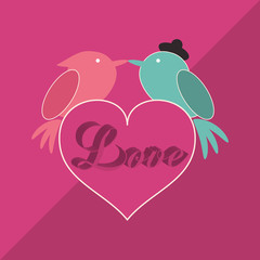 Love design. romantic icon. Colorful illustration