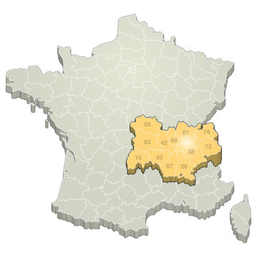R&eacute;gions 2016 - Auvergne, Rh&ocirc;ne-Alpes