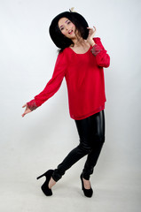 girl in pirate hat
