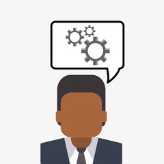 Business design. Financial item icon. Flat illustration