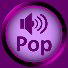 Icon violet pop loudspeaker
