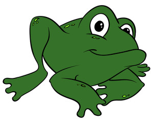 Cartoon Frog