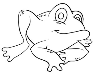 Cartoon Frog