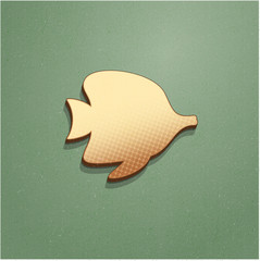 Ikona vintage z szumem i cieniem © vempireart