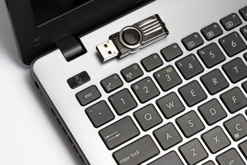 Keypad of a notebook and usb drive