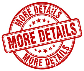 more details red grunge round vintage rubber stamp