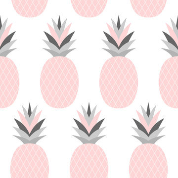 Pink Pineapples Pattern