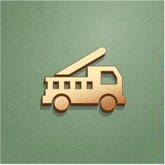 Ikona vintage z szumem i cieniem © vempireart