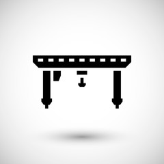 Gantry crane icon