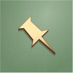 Ikona vintage z szumem i cieniem © vempireart