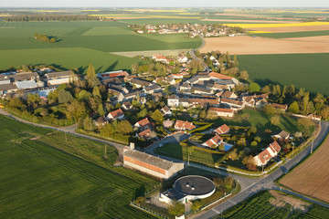 Bretonville Boinville-le-Gaillard vue du ciel