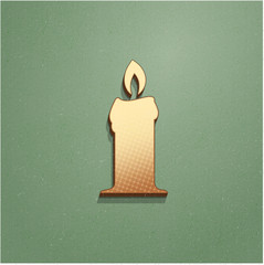 Ikona vintage z szumem i cieniem © vempireart