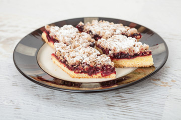 Sweet cherry cake