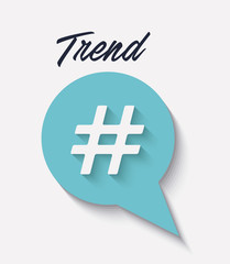 Obraz premium trend symbol design 