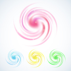 Vector wonderful swirling backdrop space for text. 