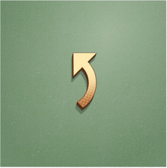 Ikona vintage z szumem i cieniem © vempireart