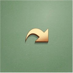 Ikona vintage z szumem i cieniem © vempireart