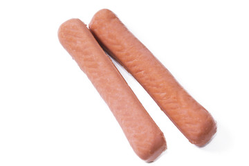 sausages isolated