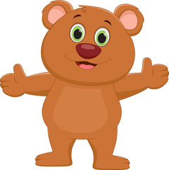  cute baby bear cartoon