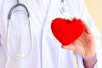 Heart care, medical concept