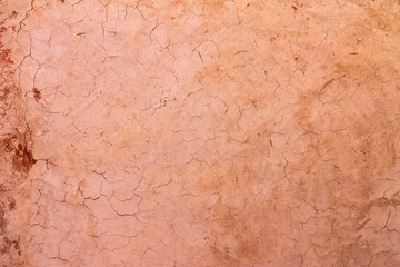 Texture cracked clay surface