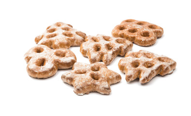 Christmas cookies isolated