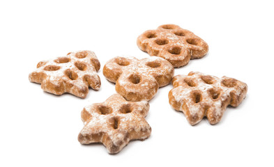Christmas cookies isolated
