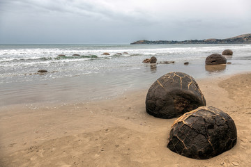 Obraz premium Moeraki boulders