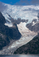 Tidewater and Hanging Glacier