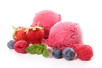 berry ice cream