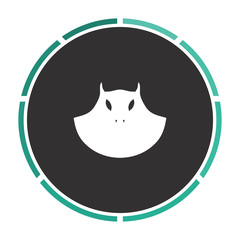 Obraz premium mask computer symbol
