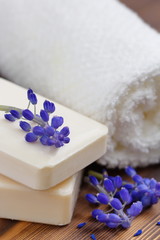 Soap with flowers aroma