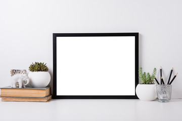 Fototapeta premium Modern home decor mock-up