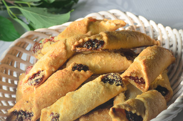 cookies with fruit jam