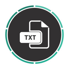 TXT computer symbol