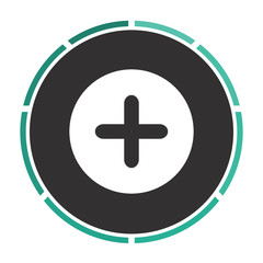 Plus computer symbol