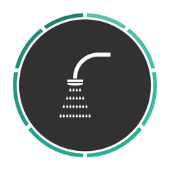 Shower computer symbol