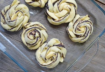 Poppy seed buns