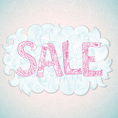 Sale design template vector