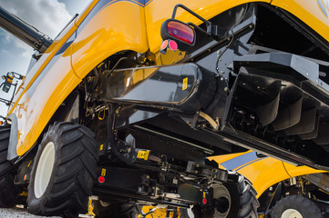 Obraz premium harvester at Agricultural Fair