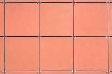 Beige wall tiles
