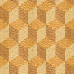 Interior wall panel pattern, Decorative cube, seamless backgroun