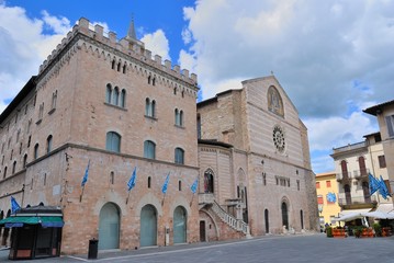 Fototapeta na wymiar Cattedrale di San Feliciano - Duomo - Foligno - Perugia - Umbria - Italia