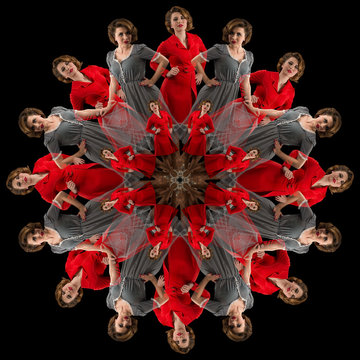 Human kaleidoscope