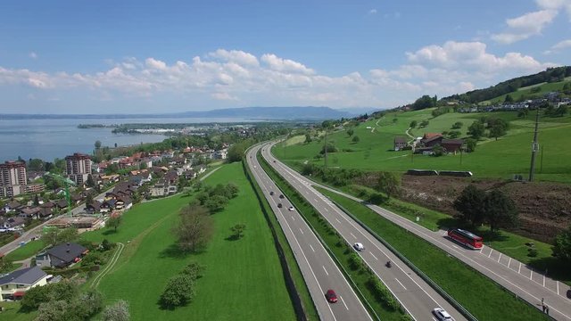 4K UHD Autostrada sul lago di Costanza