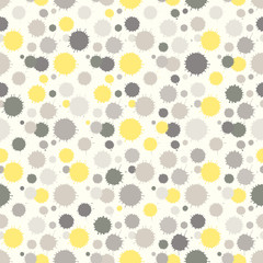 Seamless patterm with painted splash texture